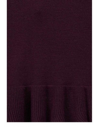 Jemný pletený pulóver Aniston, bordó