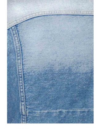 Patchwork džínsová bunda Pepe Jeans, svetlomodrá