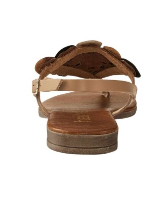 Heine kožené sandále "Dianette", hnedá