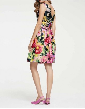 Kvetované šaty Heine, farebné