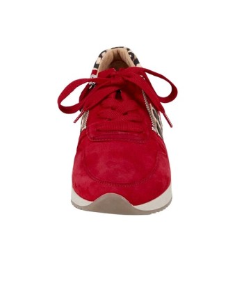 GABOR semišové sneaker tenisky, červená