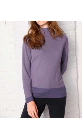 Création L Premium luxusný sveter, levanduľová