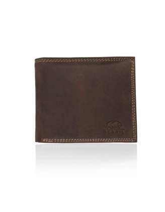 Pánska kožená peňaženka v hnedej farbe – B