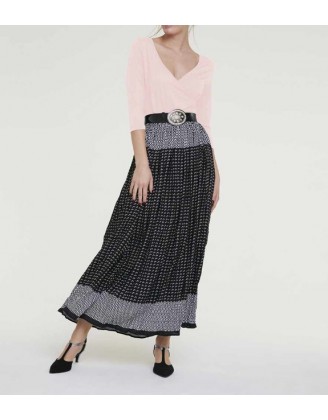 Plisovaná dlhá sukňa Heine, viacfarebná