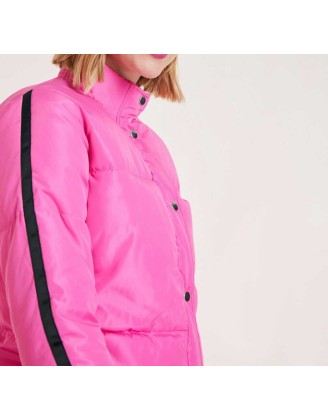 Heine outdoorová prešívaná bunda, ružová