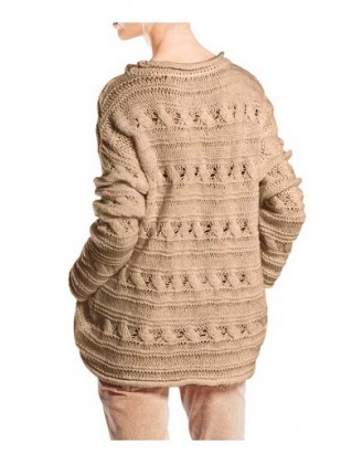 Pletený pieskový sveter HEINE - B.C.
