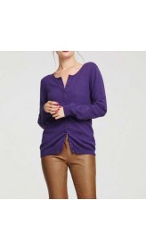 Kašmírový sveter PATRIZIA DINI, fialová