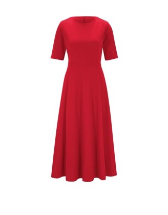 Princeznovské šaty Rick Cardona, červené