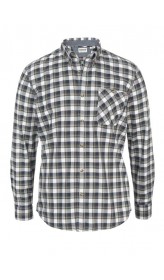 Pánska košeľa TIMBERLAND, čierno-biela-khaki