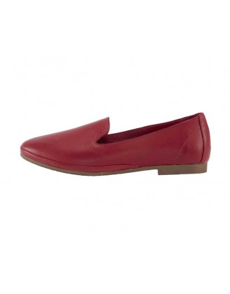 Kožené topánky Andrea Conti, červená