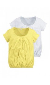 Letné detské tričká 2ks Petite Fleur