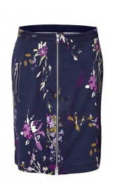 Kvetinová sukňa so zipsom HEINE - B.C.