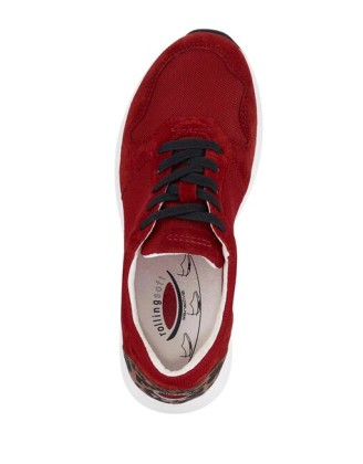 Rollingsoft pre Gabor sneaker tenisky, červené