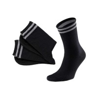 Pánske ponožky z vlnenej zmesi, 3 kusy, Wäschepur čierne