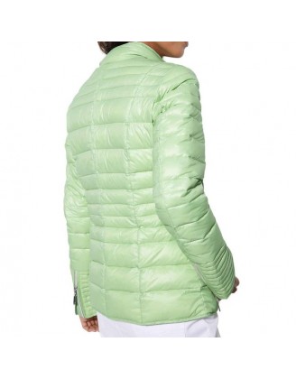 Prešívaná páperová bunda Heine, svetlo zelená